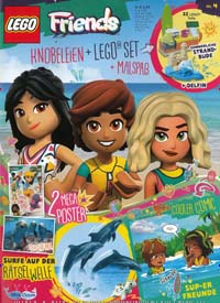 Titelbild der Ausgabe 4/2023 von Lego Friends Magazin. Diese Zeitschrift und viele weitere Jugendzeitschriften und Kinderzeitschriften als Abo oder epaper bei United Kiosk online kaufen.