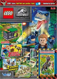 Titelbild der Ausgabe 33/2023 von Lego Jurassic World. Diese Zeitschrift und viele weitere Jugendzeitschriften und Kinderzeitschriften als Abo oder epaper bei United Kiosk online kaufen.