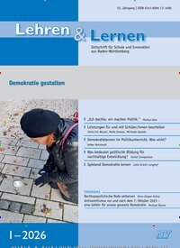 Titelbild der Ausgabe 1/2026 von Lehren & Lernen. Diese Zeitschrift und viele weitere Zeitschriften für Pädagogik als Abo oder epaper bei United Kiosk online kaufen.