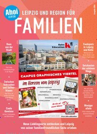 Titelbild der Ausgabe 1/2026 von Leipzig und Region für Familien. Diese Zeitschrift und viele weitere Lifestylemagazine und Peoplemagazine als Abo oder epaper bei United Kiosk online kaufen.