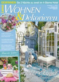 Titelbild der Ausgabe 5/2026 von Lena Wohnen & Dekorieren. Diese Zeitschrift und viele weitere Gartenzeitschriften und Wohnzeitschriften als Abo oder epaper bei United Kiosk online kaufen.
