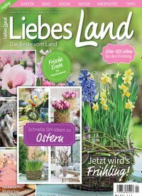 Titelbild der Ausgabe 2/2026 von Liebes Land. Diese Zeitschrift und viele weitere Gartenzeitschriften und Wohnzeitschriften als Abo oder epaper bei United Kiosk online kaufen.