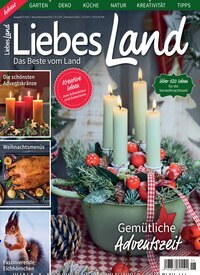 Titelbild der Ausgabe 6/2026 von Liebes Land. Diese Zeitschrift und viele weitere Gartenzeitschriften und Wohnzeitschriften als Abo oder epaper bei United Kiosk online kaufen.