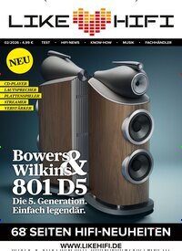 Titelbild der Ausgabe 2/2026 von LikeHiFi. Diese Zeitschrift und viele weitere Audiomagazine, Filmmagazine und Fotozeitschriften als Abo oder epaper bei United Kiosk online kaufen.