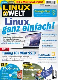 Titelbild der Ausgabe 3/2026 von LinuxWelt. Diese Zeitschrift und viele weitere Computerzeitschriften, Tabletmagazine und Smartphonemagazine als Abo oder epaper bei United Kiosk online kaufen.