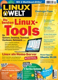 Titelbild der Ausgabe 5/2026 von LinuxWelt. Diese Zeitschrift und viele weitere Computerzeitschriften, Tabletmagazine und Smartphonemagazine als Abo oder epaper bei United Kiosk online kaufen.