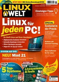 Titelbild der Ausgabe 6/2022 von LinuxWelt. Diese Zeitschrift und viele weitere Computerzeitschriften, Tabletmagazine und Smartphonemagazine als Abo oder epaper bei United Kiosk online kaufen.