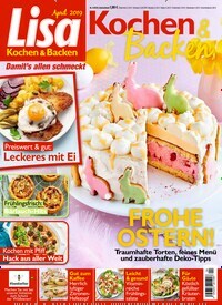 Titelbild der Ausgabe 4/2019 von Lisa Kochen & Backen. Diese Zeitschrift und viele weitere Kochzeitschriften und Backzeitschriften als Abo oder epaper bei United Kiosk online kaufen.