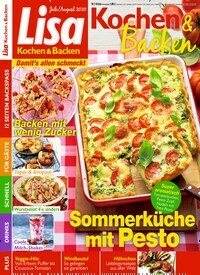 Titelbild der Ausgabe 7/2020 von Lisa Kochen & Backen. Diese Zeitschrift und viele weitere Kochzeitschriften und Backzeitschriften als Abo oder epaper bei United Kiosk online kaufen.