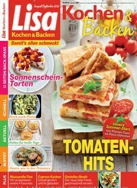 Titelbild der Ausgabe 9/2021 von Lisa Kochen & Backen. Diese Zeitschrift und viele weitere Kochzeitschriften und Backzeitschriften als Abo oder epaper bei United Kiosk online kaufen.