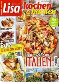 Titelbild der Ausgabe 10/2022 von Lisa Kochen & Backen. Diese Zeitschrift und viele weitere Kochzeitschriften und Backzeitschriften als Abo oder epaper bei United Kiosk online kaufen.