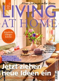 Titelbild der Ausgabe 4/2026 von Living at Home. Diese Zeitschrift und viele weitere Gartenzeitschriften und Wohnzeitschriften als Abo oder epaper bei United Kiosk online kaufen.