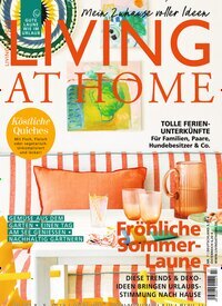 Titelbild der Ausgabe 7/2026 von Living at Home. Diese Zeitschrift und viele weitere Gartenzeitschriften und Wohnzeitschriften als Abo oder epaper bei United Kiosk online kaufen.