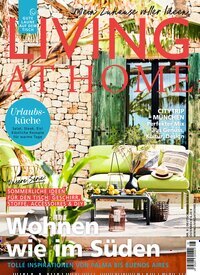 Titelbild der Ausgabe 8/2026 von Living at Home. Diese Zeitschrift und viele weitere Gartenzeitschriften und Wohnzeitschriften als Abo oder epaper bei United Kiosk online kaufen.