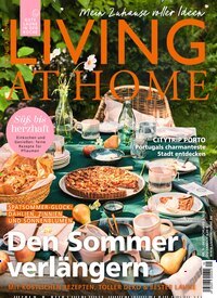 Titelbild der Ausgabe 9/2026 von Living at Home. Diese Zeitschrift und viele weitere Gartenzeitschriften und Wohnzeitschriften als Abo oder epaper bei United Kiosk online kaufen.
