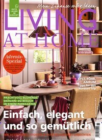 Titelbild der Ausgabe 11/2026 von Living at Home. Diese Zeitschrift und viele weitere Gartenzeitschriften und Wohnzeitschriften als Abo oder epaper bei United Kiosk online kaufen.