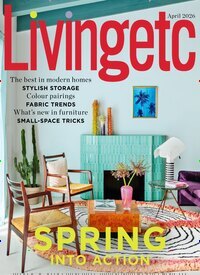 Titelbild der Ausgabe 320/2026 von Living etc UK. Diese Zeitschrift und viele weitere Gartenzeitschriften und Wohnzeitschriften als Abo oder epaper bei United Kiosk online kaufen.