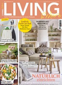 Titelbild der Ausgabe 6/2026 von Living & More. Diese Zeitschrift und viele weitere Gartenzeitschriften und Wohnzeitschriften als Abo oder epaper bei United Kiosk online kaufen.