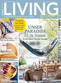 Titelbild der Ausgabe 9/2026 von Living & More. Diese Zeitschrift und viele weitere Gartenzeitschriften und Wohnzeitschriften als Abo oder epaper bei United Kiosk online kaufen.