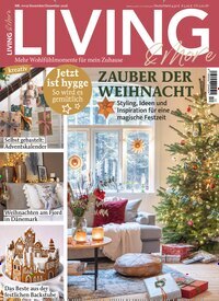 Titelbild der Ausgabe 12/2026 von Living & More. Diese Zeitschrift und viele weitere Gartenzeitschriften und Wohnzeitschriften als Abo oder epaper bei United Kiosk online kaufen.