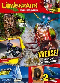 Titelbild der Ausgabe 6/2026 von Löwenzahn - Das Magazin. Diese Zeitschrift und viele weitere Jugendzeitschriften und Kinderzeitschriften als Abo oder epaper bei United Kiosk online kaufen.