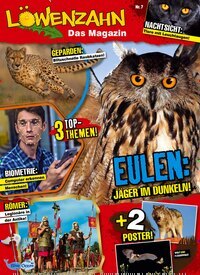 Titelbild der Ausgabe 7/2026 von Löwenzahn - Das Magazin. Diese Zeitschrift und viele weitere Jugendzeitschriften und Kinderzeitschriften als Abo oder epaper bei United Kiosk online kaufen.
