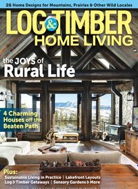 Titelbild der Ausgabe 3/2026 von Log & Timber Home Living. Diese Zeitschrift und viele weitere Gartenzeitschriften und Wohnzeitschriften als Abo oder epaper bei United Kiosk online kaufen.