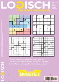 Titelbild der Ausgabe 119/2025 von Logisch. Diese Zeitschrift und viele weitere Groschenromane und Rätselhefte als Abo oder epaper bei United Kiosk online kaufen.