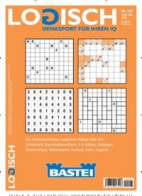 Titelbild der Ausgabe 127/2026 von Logisch. Diese Zeitschrift und viele weitere Groschenromane und Rätselhefte als Abo oder epaper bei United Kiosk online kaufen.