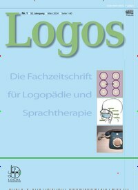 Titelbild der Ausgabe 1/2024 von Logos. Diese Zeitschrift und viele weitere Zeitschriften für Pädagogik als Abo oder epaper bei United Kiosk online kaufen.