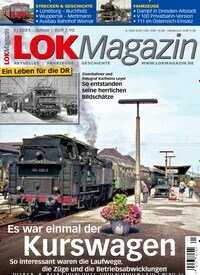 Titelbild der Ausgabe 1/2021 von LOK Magazin. Diese Zeitschrift und viele weitere Reisemagazine, Freizeitmagazine und Wissensmagazine als Abo oder epaper bei United Kiosk online kaufen.