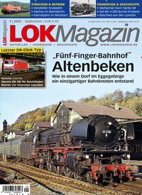 Titelbild der Ausgabe 9/2025 von LOK Magazin. Diese Zeitschrift und viele weitere Reisemagazine, Freizeitmagazine und Wissensmagazine als Abo oder epaper bei United Kiosk online kaufen.