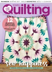 Titelbild der Ausgabe 5/2025 von Love Patchwork & Quilting. Diese Zeitschrift und viele weitere Modemagazine und DIY-Magazine als Abo oder epaper bei United Kiosk online kaufen.