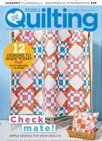 Titelbild der Ausgabe 6/2025 von Love Patchwork & Quilting. Diese Zeitschrift und viele weitere Modemagazine und DIY-Magazine als Abo oder epaper bei United Kiosk online kaufen.