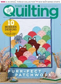 Titelbild der Ausgabe 12/2025 von Love Patchwork & Quilting. Diese Zeitschrift und viele weitere Modemagazine und DIY-Magazine als Abo oder epaper bei United Kiosk online kaufen.