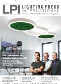 Titelbild der Ausgabe 4/2019 von LPi Lighting Press International. Diese Zeitschrift und viele weitere Architekturzeitschriften und Bauzeitschriften als Abo oder epaper bei United Kiosk online kaufen.