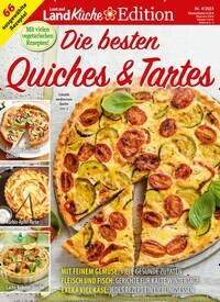 Titelbild der Ausgabe 4/2023 von Lust auf LandKüche Edition. Diese Zeitschrift und viele weitere Kochzeitschriften und Backzeitschriften als Abo oder epaper bei United Kiosk online kaufen.
