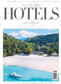 Titelbild der Ausgabe 2/2025 von Luxury Hotels & Resorts. Diese Zeitschrift und viele weitere Reisemagazine, Freizeitmagazine und Wissensmagazine als Abo oder epaper bei United Kiosk online kaufen.