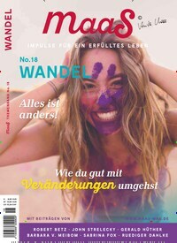 Titelbild der Ausgabe 18/2020 von maas. Diese Zeitschrift und viele weitere Frauenzeitschriften als Abo oder epaper bei United Kiosk online kaufen.