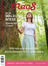 Titelbild der Ausgabe 25/2022 von maas. Diese Zeitschrift und viele weitere Frauenzeitschriften als Abo oder epaper bei United Kiosk online kaufen.