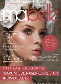 Titelbild der Ausgabe 2/2022 von mabelle. Diese Zeitschrift und viele weitere Frauenzeitschriften als Abo oder epaper bei United Kiosk online kaufen.