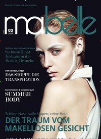Titelbild der Ausgabe 3/2019 von mabelle. Diese Zeitschrift und viele weitere Frauenzeitschriften als Abo oder epaper bei United Kiosk online kaufen.