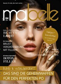 Titelbild der Ausgabe 4/2021 von mabelle. Diese Zeitschrift und viele weitere Frauenzeitschriften als Abo oder epaper bei United Kiosk online kaufen.