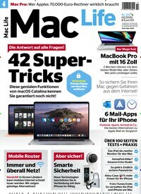 Titelbild der Ausgabe 2/2020 von Mac Life. Diese Zeitschrift und viele weitere Computerzeitschriften, Tabletmagazine und Smartphonemagazine als Abo oder epaper bei United Kiosk online kaufen.