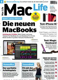 Titelbild der Ausgabe 7/2020 von Mac Life. Diese Zeitschrift und viele weitere Computerzeitschriften, Tabletmagazine und Smartphonemagazine als Abo oder epaper bei United Kiosk online kaufen.
