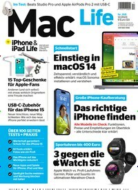 Titelbild der Ausgabe 12/2023 von Mac Life. Diese Zeitschrift und viele weitere Computerzeitschriften, Tabletmagazine und Smartphonemagazine als Abo oder epaper bei United Kiosk online kaufen.
