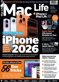 Titelbild der Ausgabe 12/2025 von Mac Life. Diese Zeitschrift und viele weitere Computerzeitschriften, Tabletmagazine und Smartphonemagazine als Abo oder epaper bei United Kiosk online kaufen.