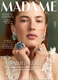 Titelbild der Ausgabe 7/2025 von Madame. Diese Zeitschrift und viele weitere Frauenzeitschriften als Abo oder epaper bei United Kiosk online kaufen.