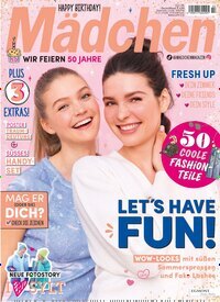 Titelbild der Ausgabe 2/2026 von Mädchen. Diese Zeitschrift und viele weitere Jugendzeitschriften und Kinderzeitschriften als Abo oder epaper bei United Kiosk online kaufen.