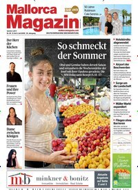 Titelbild der Ausgabe 28/2025 von Mallorca Magazin. Diese Zeitschrift und viele weitere Wirtschaftsmagazine und Politikmagazine als Abo oder epaper bei United Kiosk online kaufen.